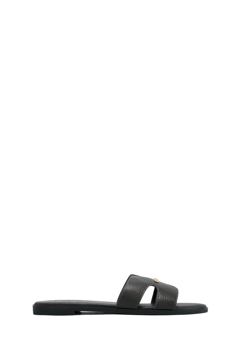 Čierne dámske šľapky BUTYD-0725D-9I(W26)