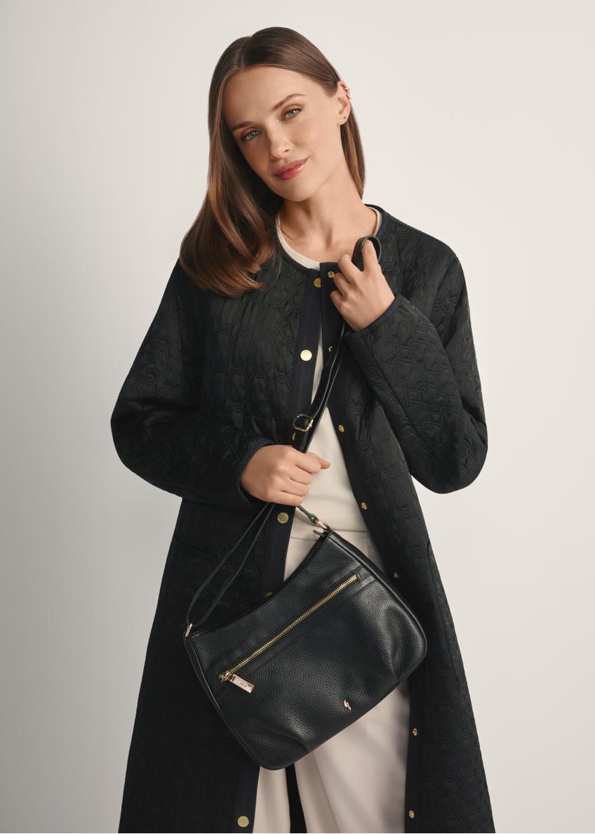 Čierna dámska kabelka crossbody TORES-1213-9I(W26)