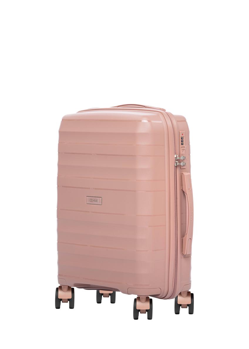 Malý kufor na kolieskach WALPP-0024-5B-19(W26), produkt zobrazený pod uhlom na bielom pozadí.