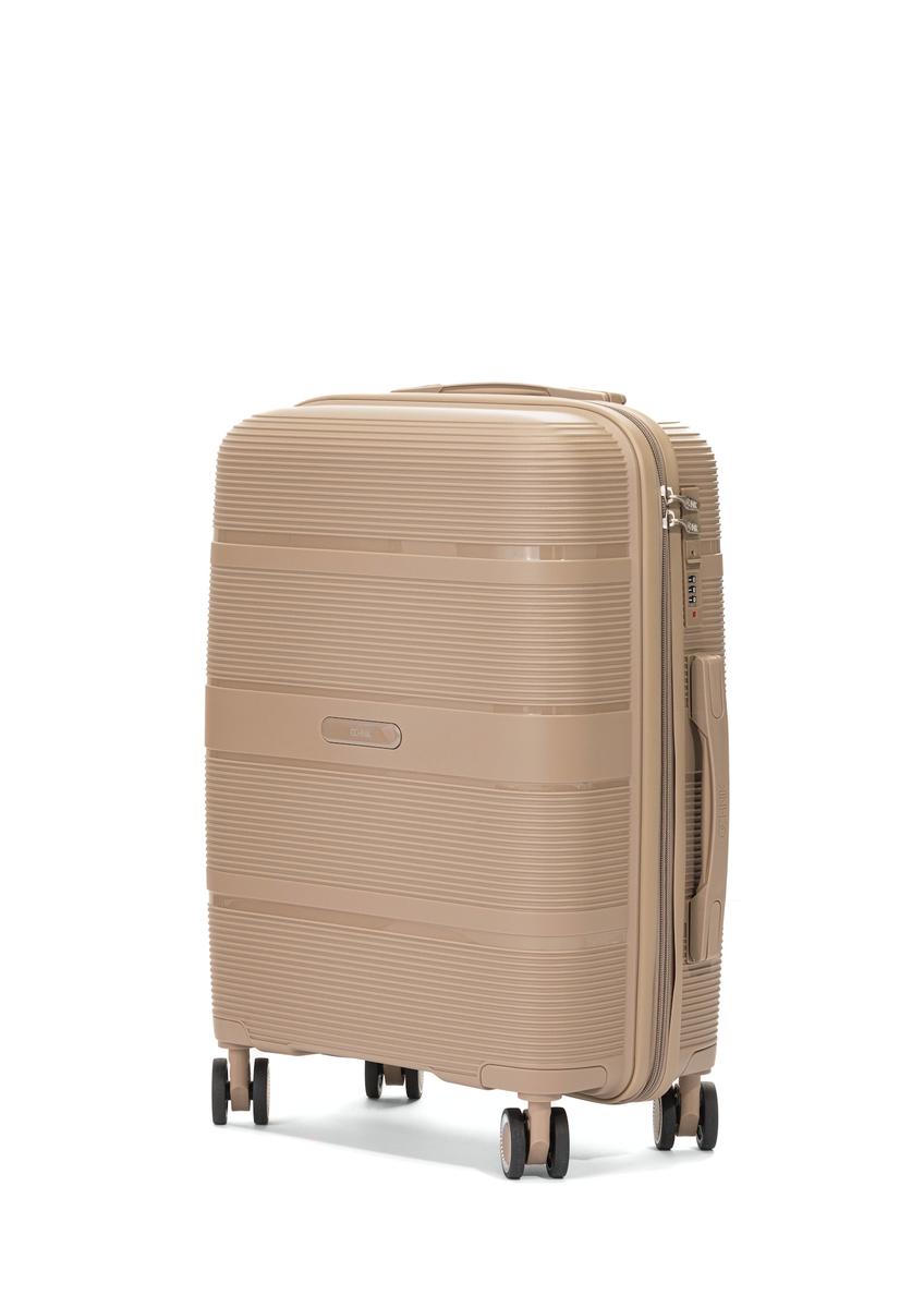 Malý kufor na kolieskach WALPP-0022-1C-19(W26), produkt zobrazený pod uhlom na bielom pozadí.