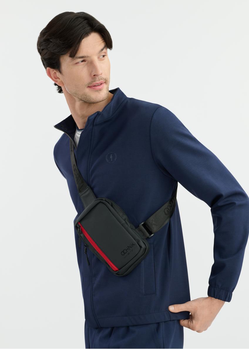Čierna pánska malá taška crossbody TORMN-0344-99 (W25)