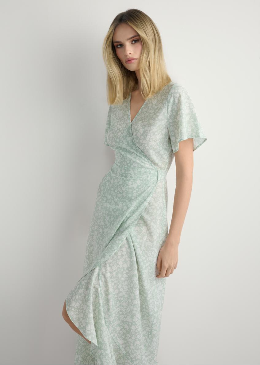 Dlhé kvetinové šaty SUKDT-0233-8P(W26)