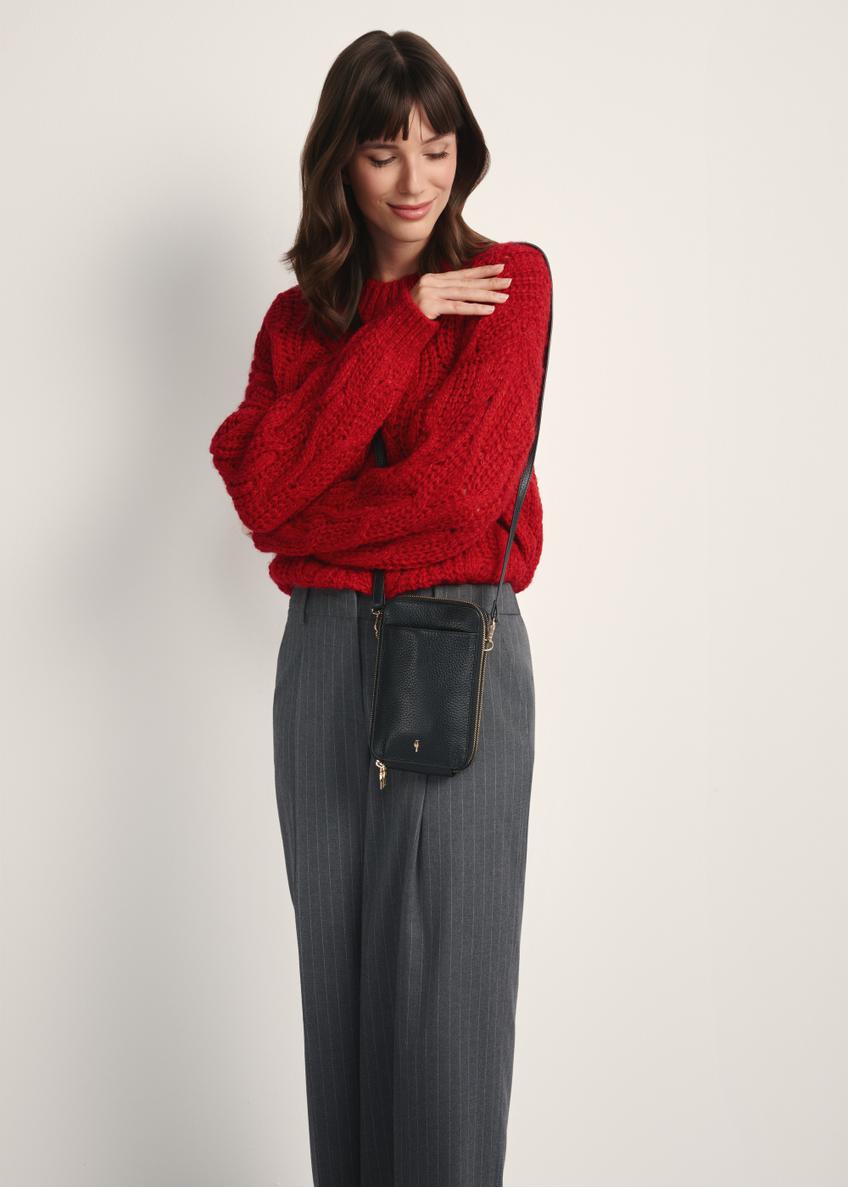 Malá dámska kožená crossbody kabelka  TORES-1125D-99(Z25)