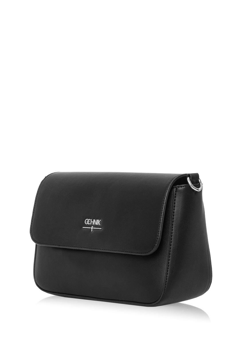 Čierna dámska obdĺžniková crossbody kabelka TOREC-0930A-99(W25)