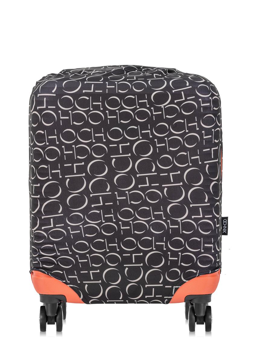 Obal na malý kufor s monogramom AW-013-0001-98-S(W25), pohľad na produkt na kufri na bielom pozadí.