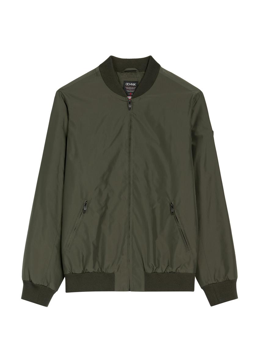 Pánska khaki bomberka bunda KURMT-0413-8D(W26)