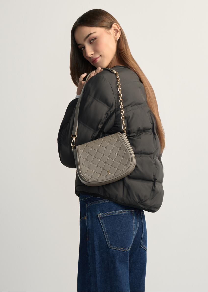 Svetlohnedá dámska kabelka TOREC-1179-1K(W26)