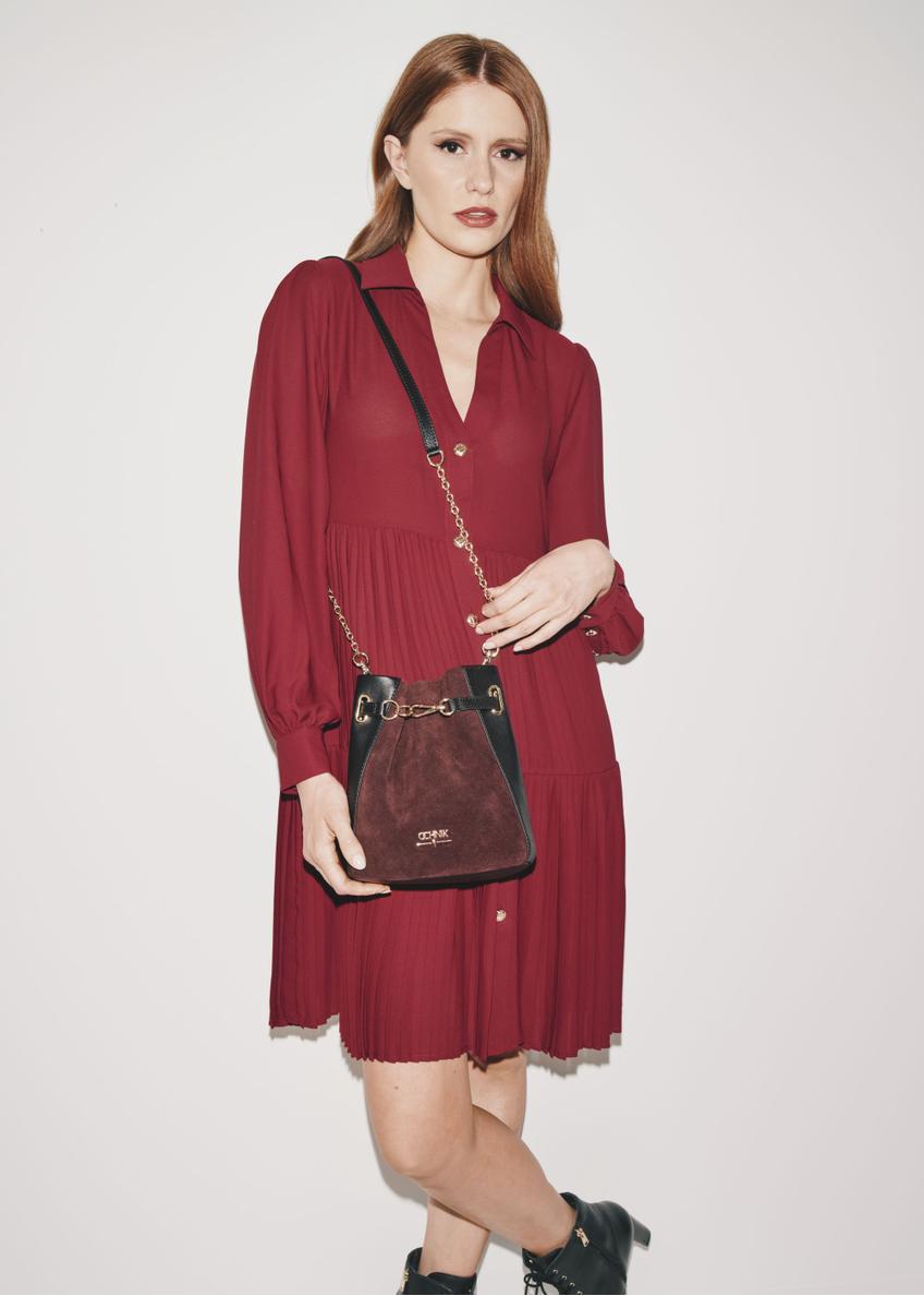 Dámska kožená kabelka TORES-0930A-98(Z23)