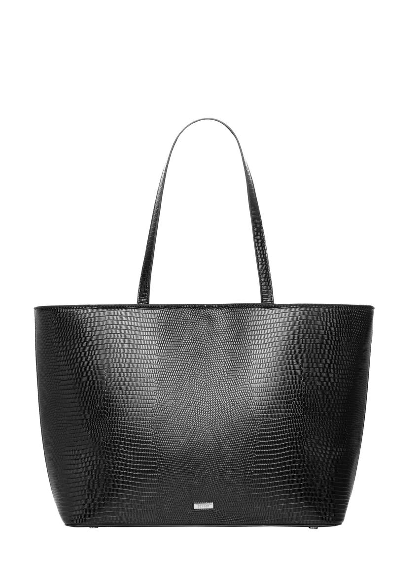 Shopper kabelka s reliéfom vzor hadej kože TOREC-1242-9H(Z26)