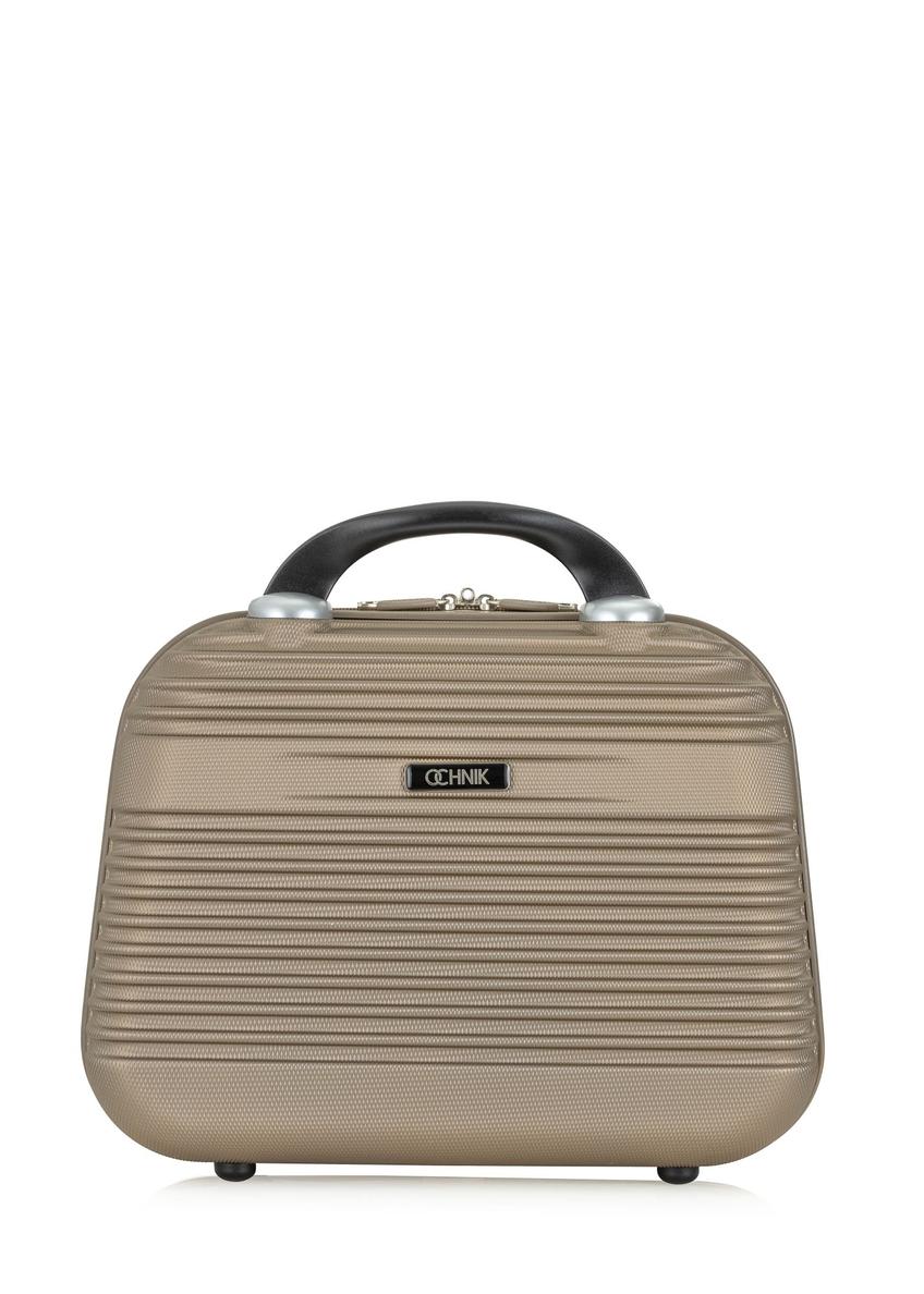 Kozmetická taška WALAB-0040-2X-14(W26) - pohľad spredu na produkt, na bielom pozadí.