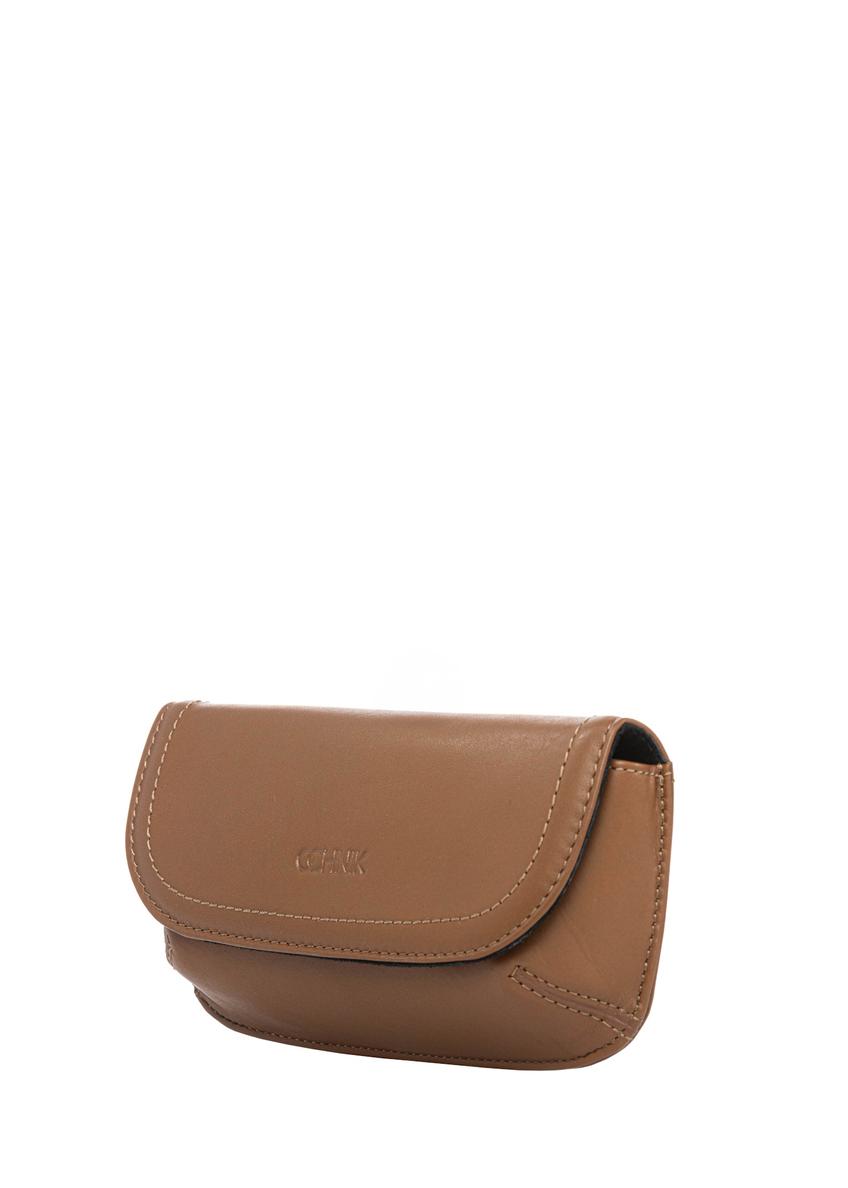 Kožené puzdro camel PORMS-0698-1D(W26)
