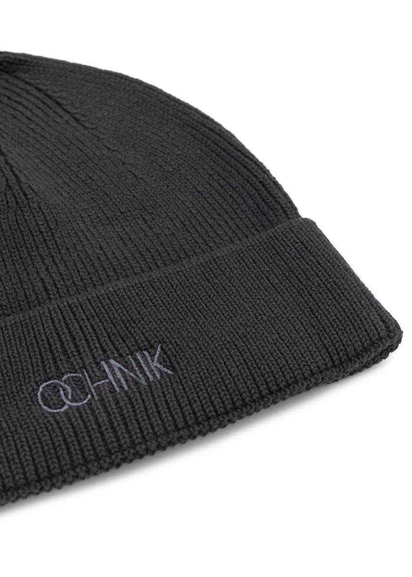 Grafitová klasická pánska čiapka CZAMT-0060A-95(Z25)