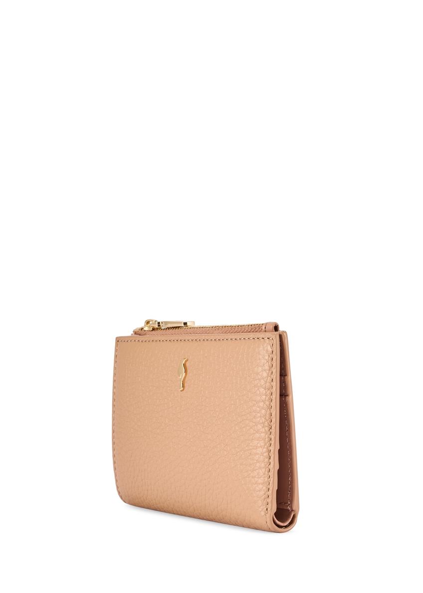 Dámska kožená peňaženka v staroružovej farbe PORES-0984-5D(W26)