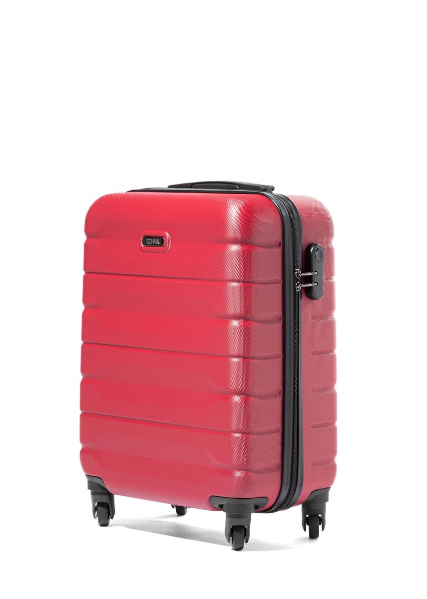 Malý kufor na kolieskach WALAB-0067-4D-19(W26), produkt zobrazený pod uhlom na bielom pozadí.