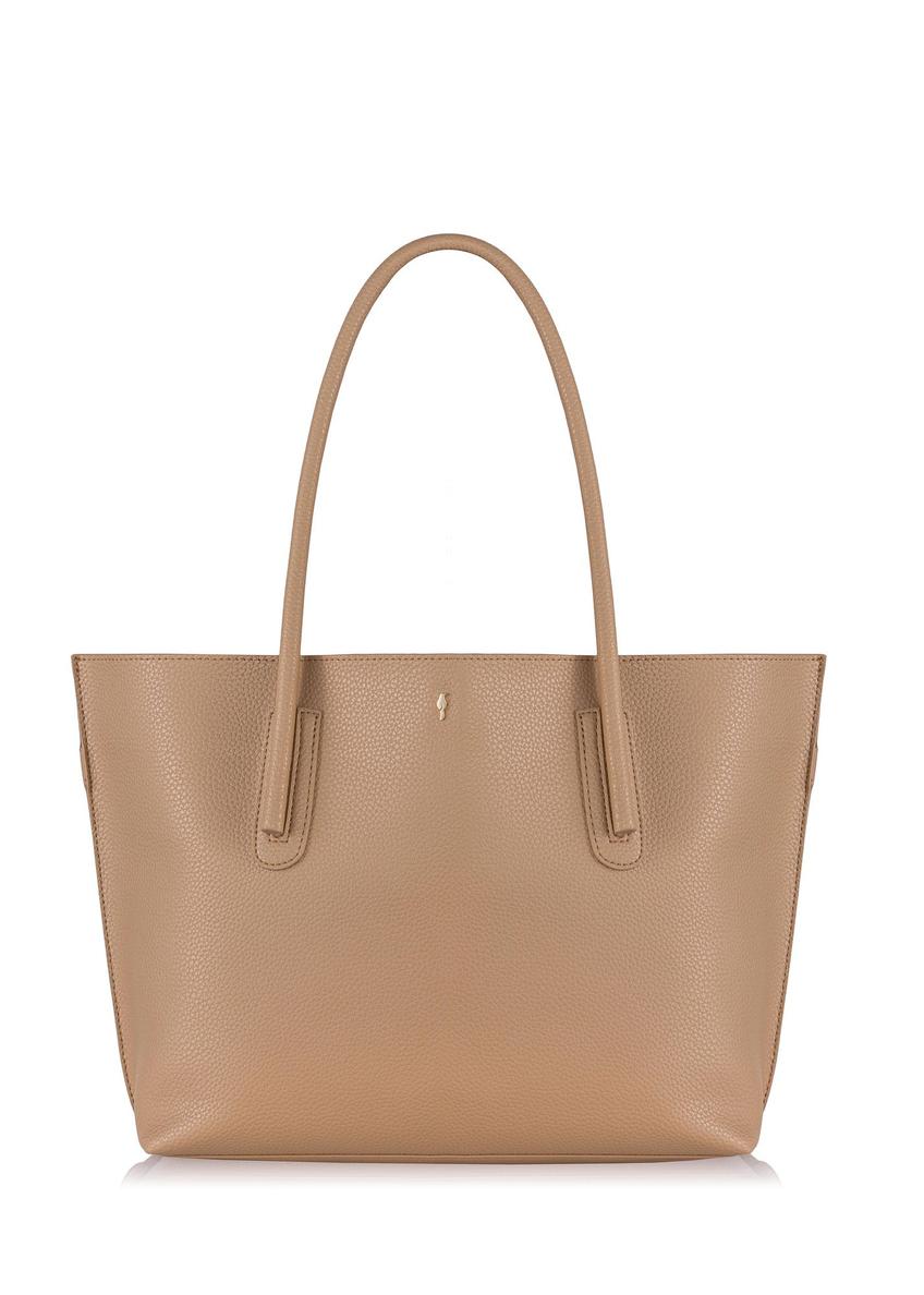 Béžová dámska shopper taška TOREC-0938A-82(W25)-09