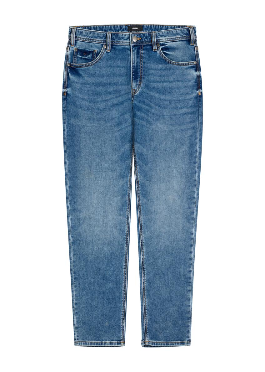 Pánske tmavomodré džínsové nohavice JEAMT-0021-7H(W26)