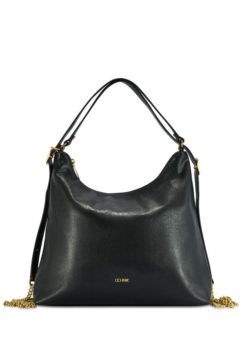 Čierna dámska shopper kabelka TOREC-1083-99(Z25)