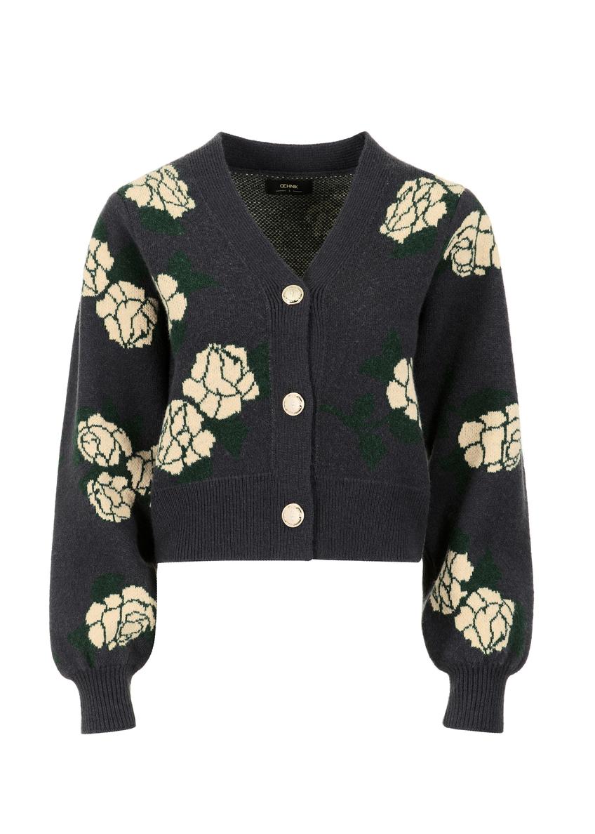 Dámsky sveter na gombíky KARDT-0038-95(Z23)-04