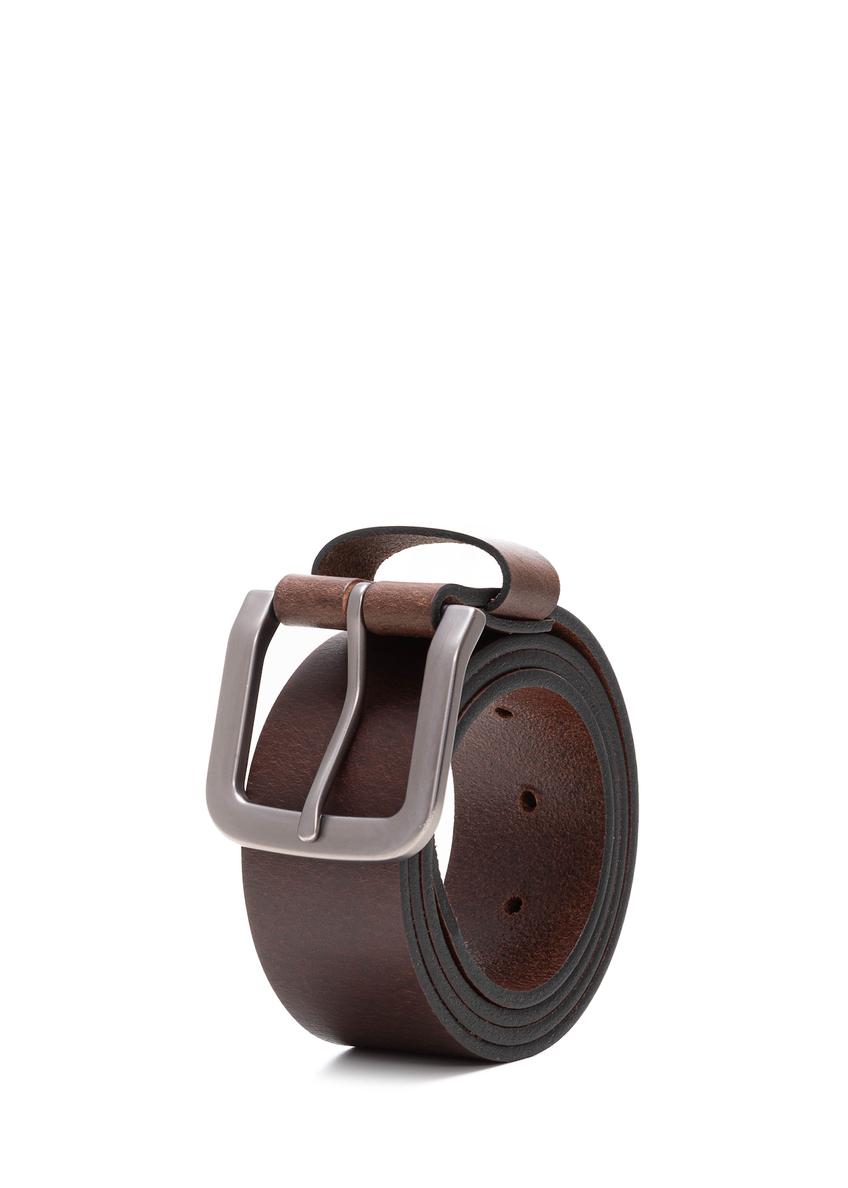 Hnedý dámsky kožený opasok PASDS-0312A-89(Z25)