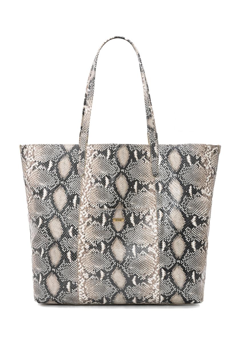 Dámska kožená shopper kabelka TORES-1164-86(Z25)