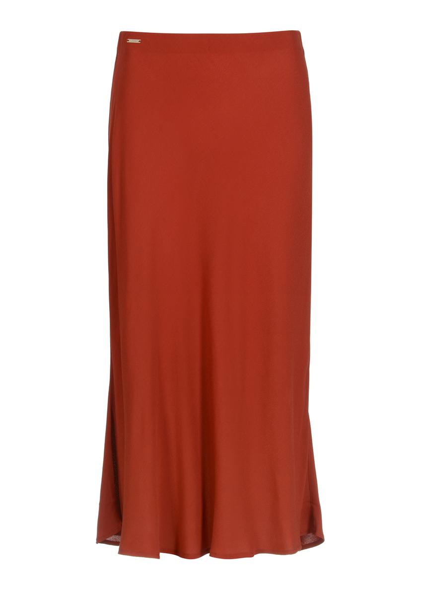 Dámska červená rozšírená sukňa SPCDT-0073-85(W23)-04