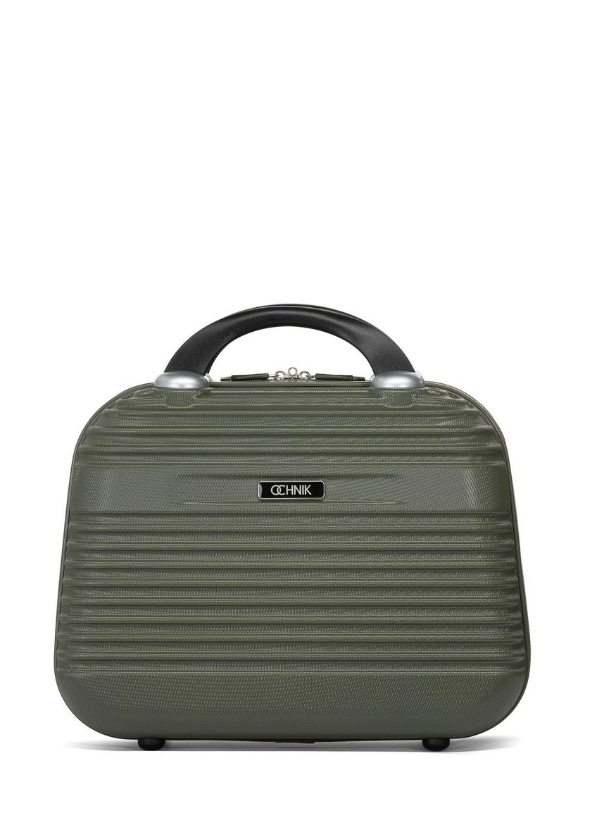 Kozmetická taška WALAB-0040-8D-14(W26), pohľad spredu na bielom pozadí.