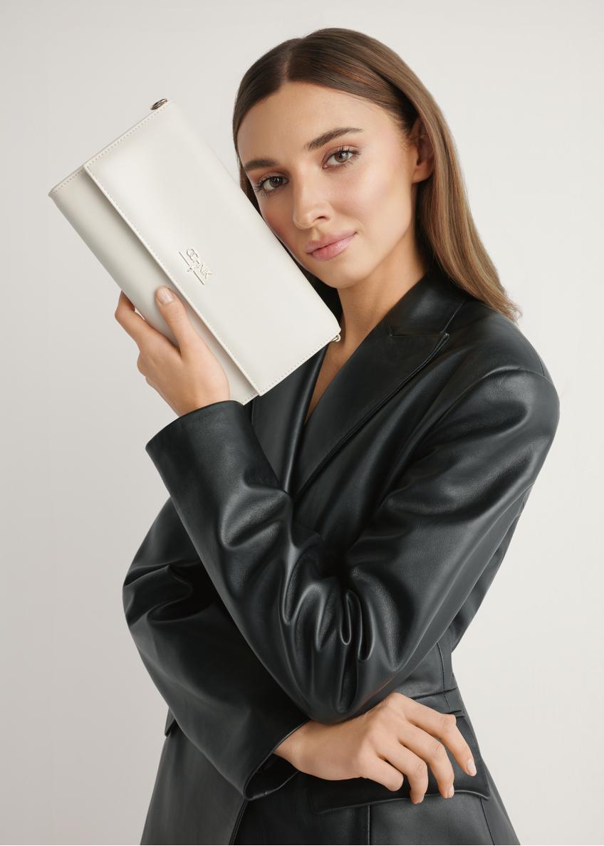 Krémová kabelka TOREC-1210-0B(W26)