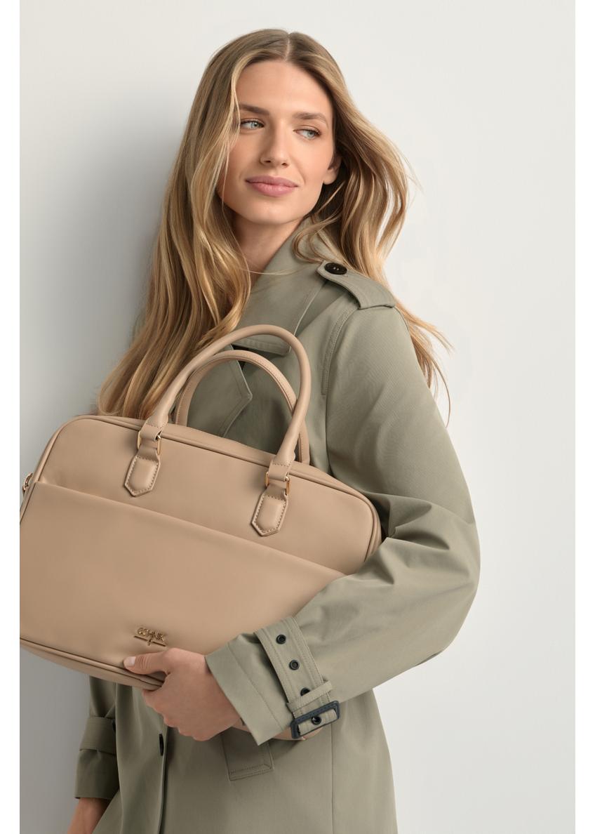 Bežová dámska taška na notebook TOREC-1209-1B(W26)