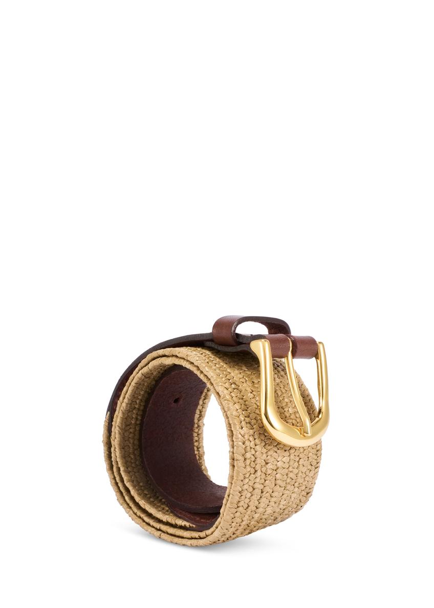 Dámsky široký kožený opasok PASDS-0338-1E(W26)