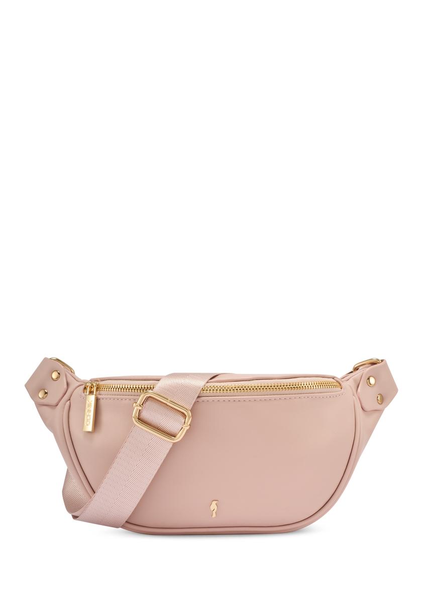 Dámska ružová ľadvinka TOREC-1131-5A(W26), pohľad spredu na bielom pozadí.