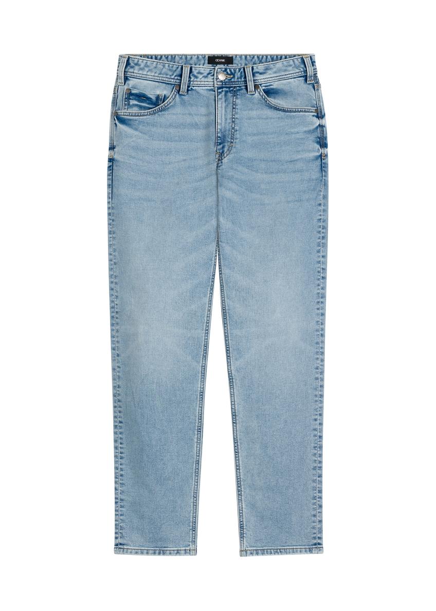 Modré pánske džínsové nohavice  JEAMT-0021-7B(W26)