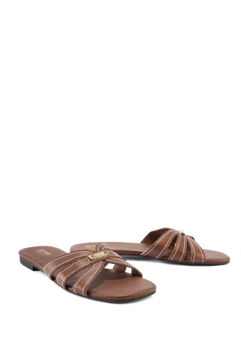 Dámské šľapky Camel s prešívaním BUTYD-1223-1D(W26)