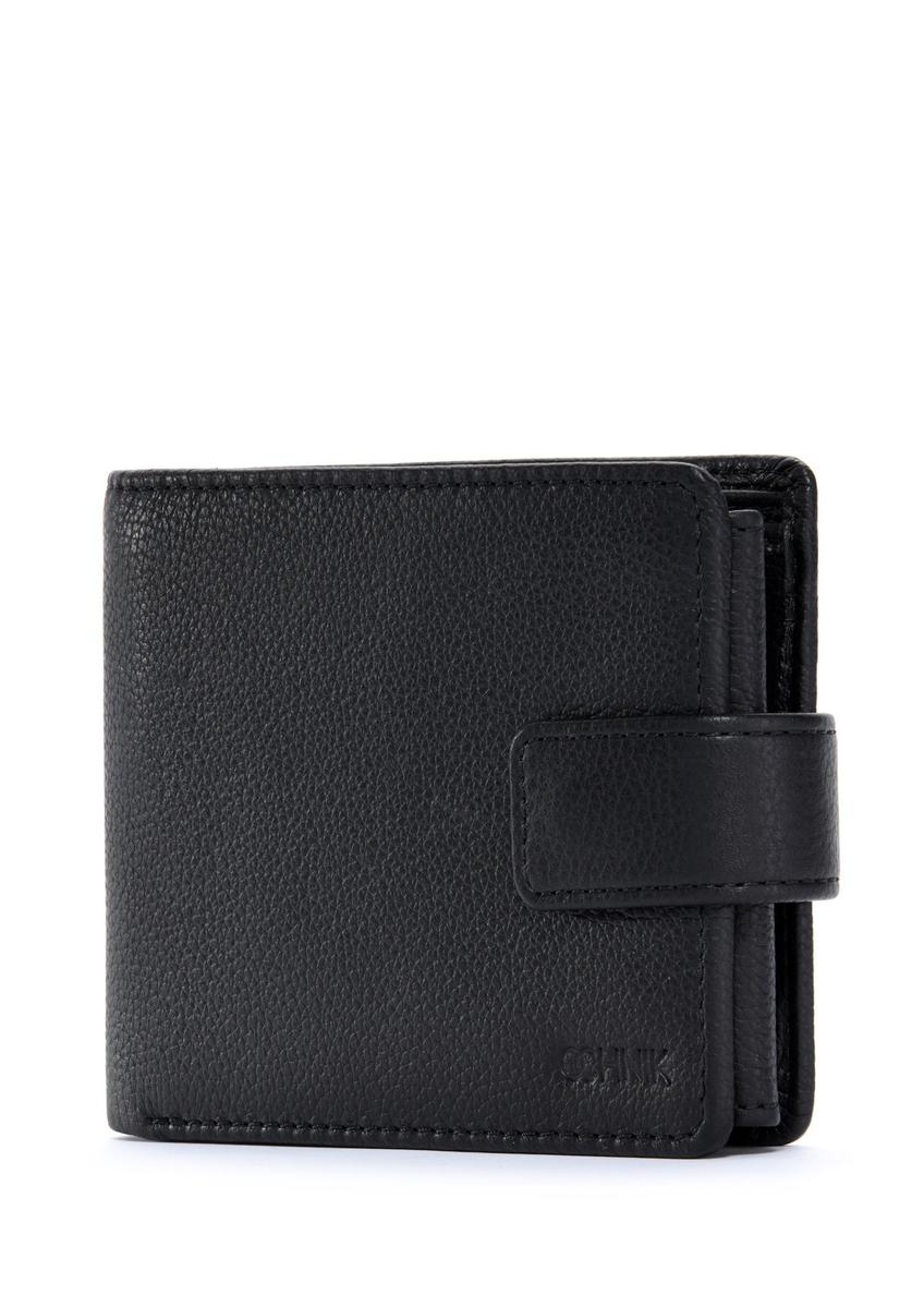 Čierna pánska peňaženka z prírodnej kože PORMS-0631A-9I(W26)