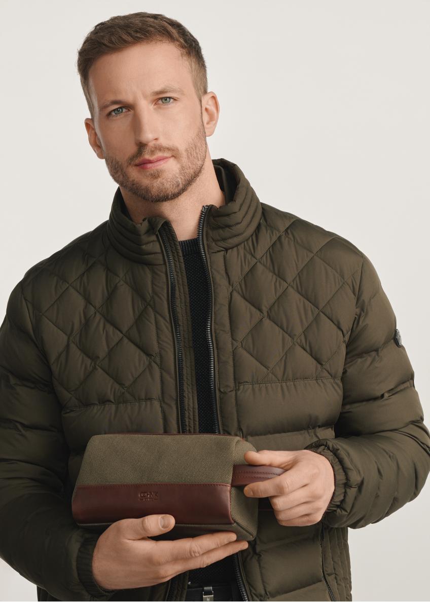 Pánska khaki kozmetická taška TORMN-0373-55(Z25)