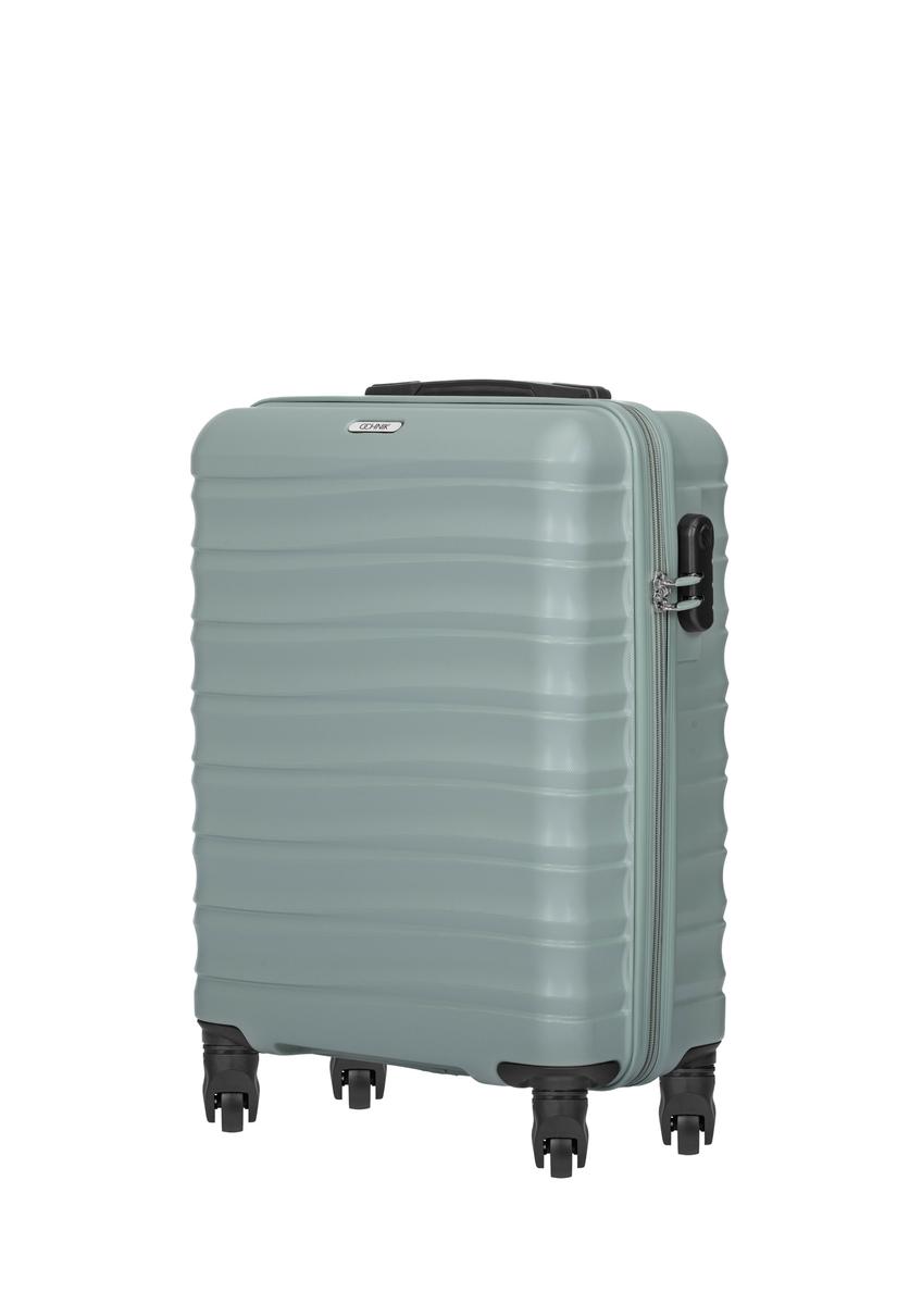 Malý kufor na kolieskach WALAB-0081-8F-19(W26), produkt zobrazený pod uhlom na bielom pozadí.
