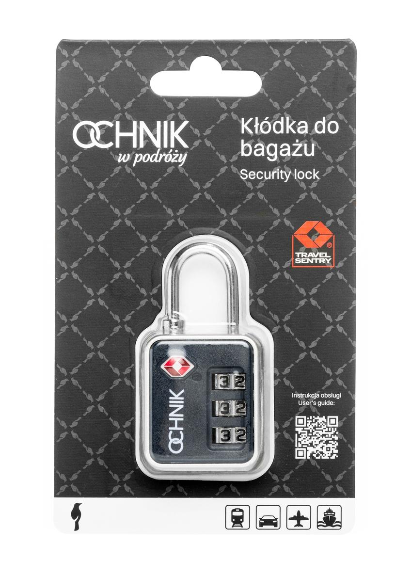 Námornícky modrý kombinovaný visiaci zámok na batožinu AW-015-0008-7D(W26)