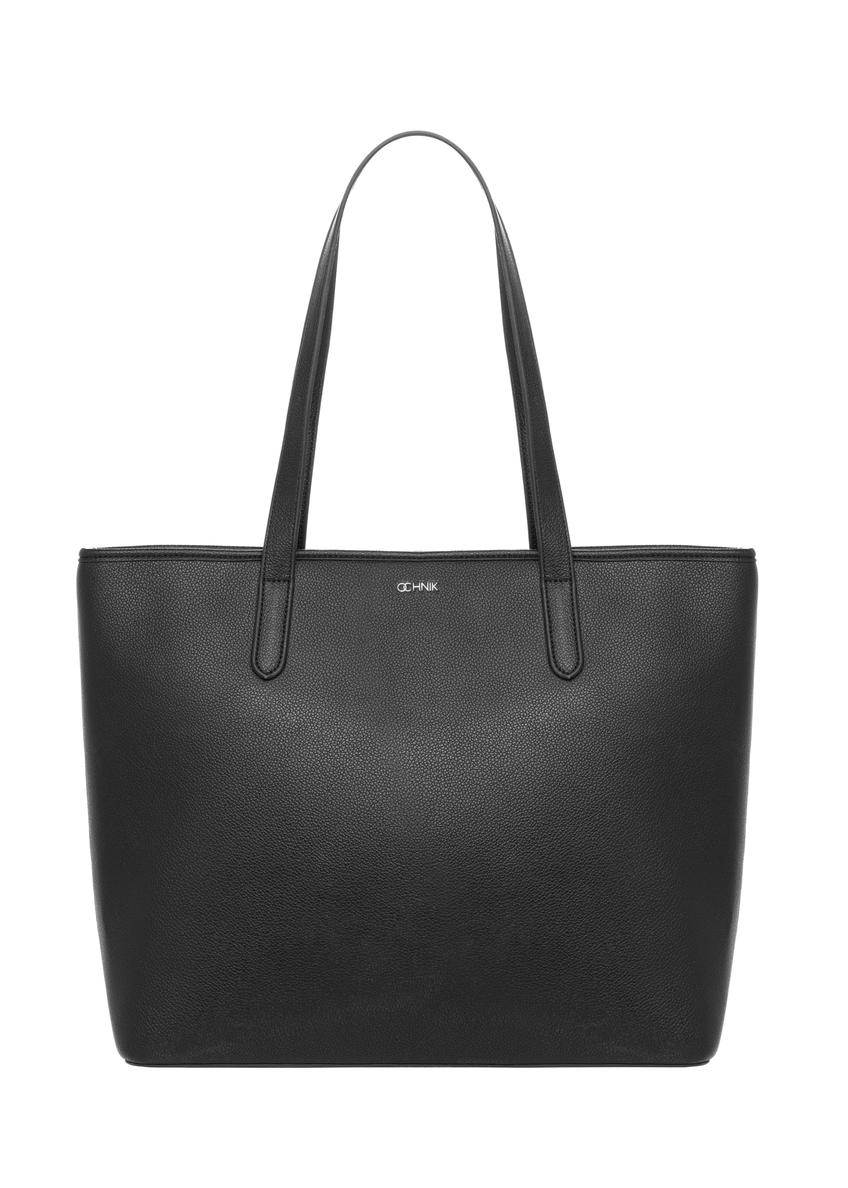 Dámska shopperka v čiernej farbe TOREC-0816-9I(Z26)