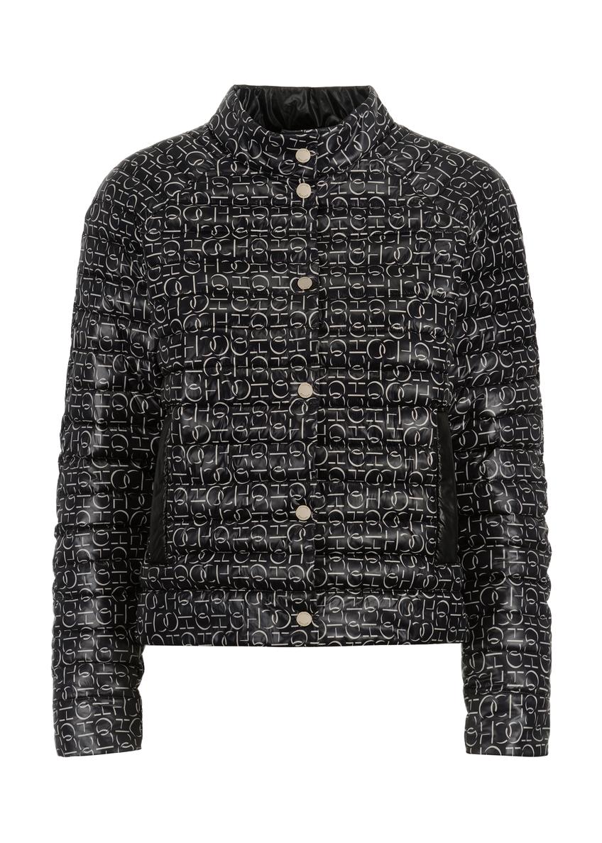 Dámska prešívaná bunda s monogramom KURDT-0434-98(W23)-05