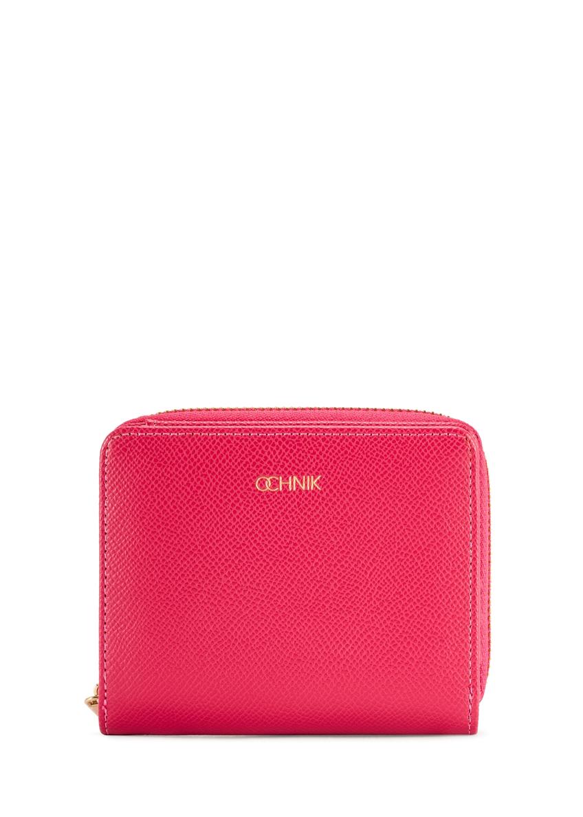 Dámska peňaženka strednej veľkosti POREC-0412-5E(W26), pohľad spredu na bielom pozadí.