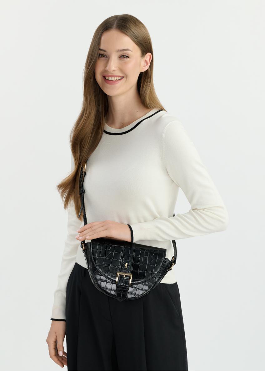 Dámska kožená crossbody kabelka TORES-0707D-99(W25)