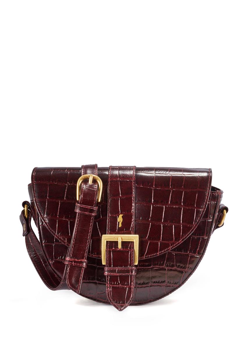 Kožená dámska kabelka typu crossbody TORES-0707E-49(Z25)