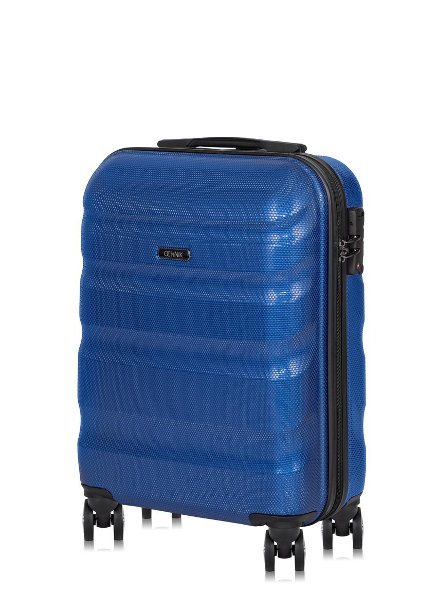 Malý kufor na kolieskach WALPC-0012-7C-19(W26), produkt zobrazený pod uhlom na bielom pozadí.