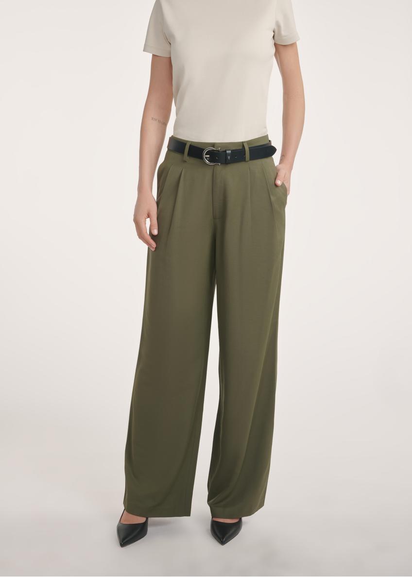 Dámske khaki nohavice SPODT-0112-55(Z25)