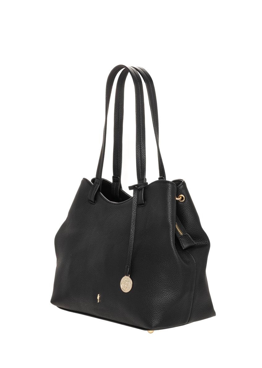 Čierna dámska shopperka TOREC-1318-9I(Z26)
