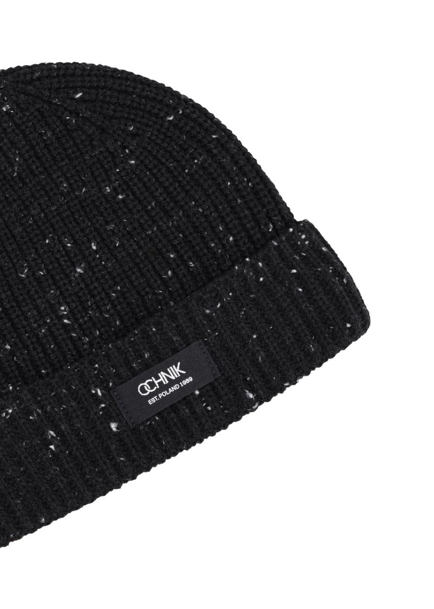 Čierna pánska čiapka CZAMT-0093-99(Z26)