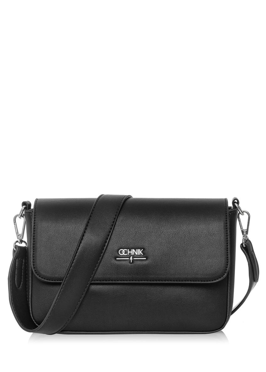 Čierna dámska obdĺžniková crossbody kabelka TOREC-0930A-99(W25)