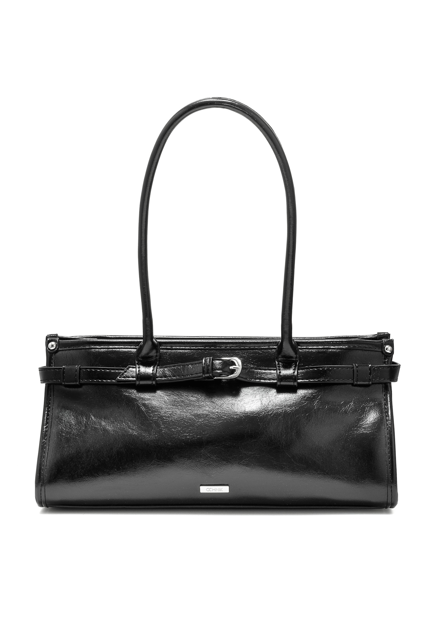 Čierna elegantná dámska kabelka TOREC-1065-99(Z25)