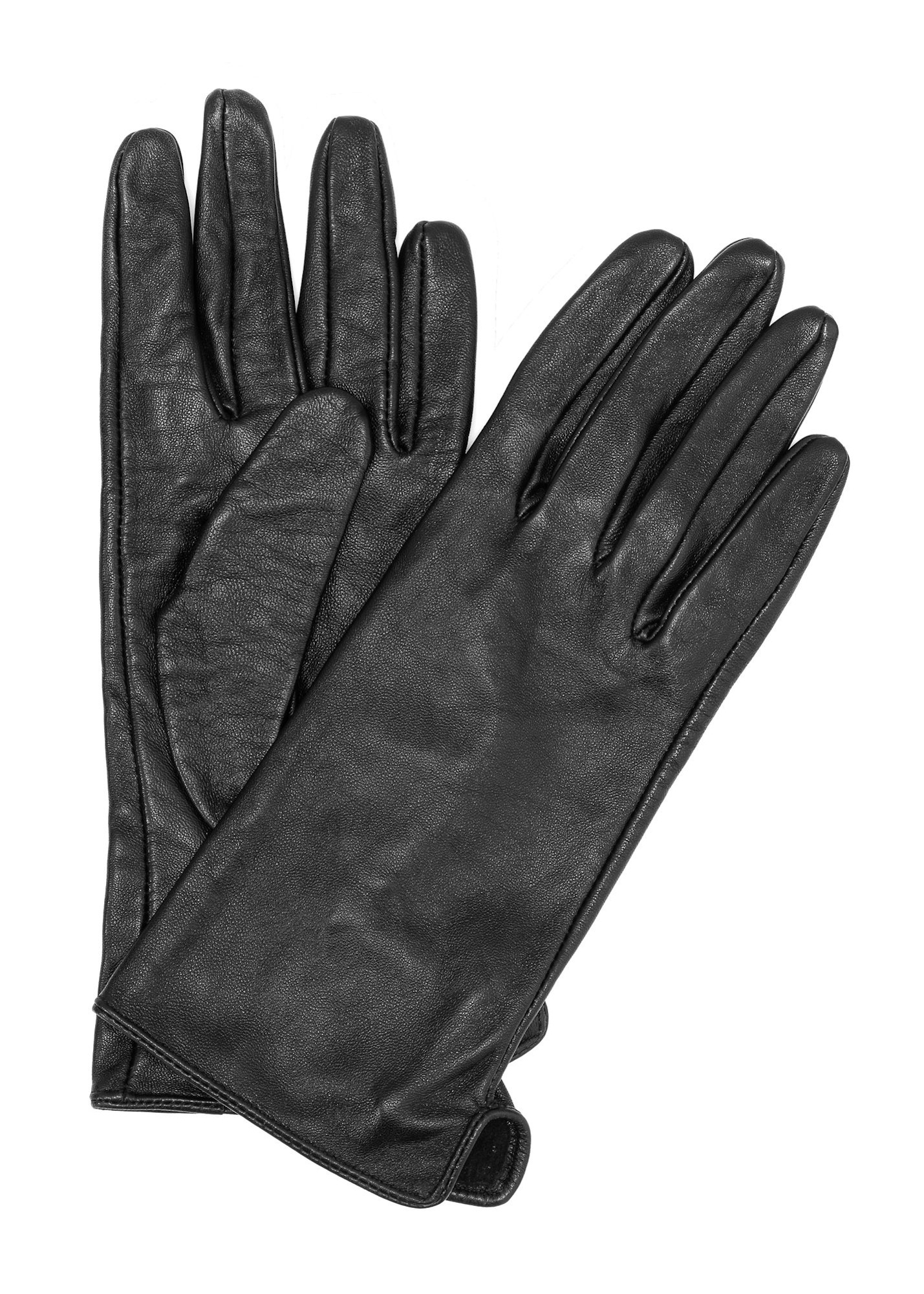 Pánske kožené rukavice v čiernej farbe REKMS-0009A-99(Z25)