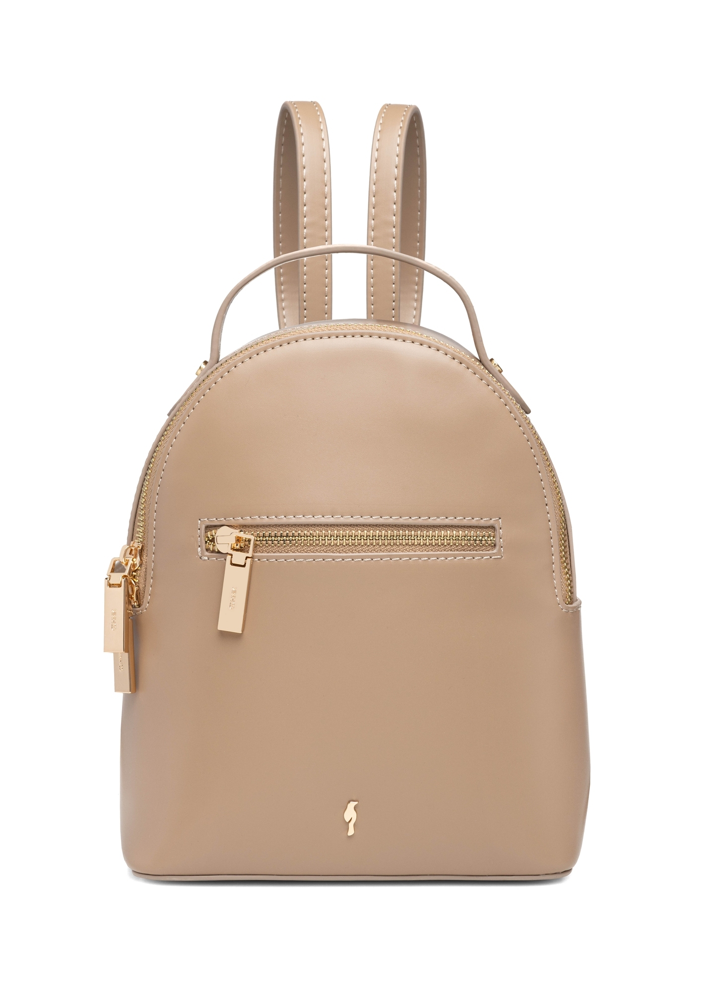 Malý béžový dámsky batoh TOREC-1128-1D(W26)