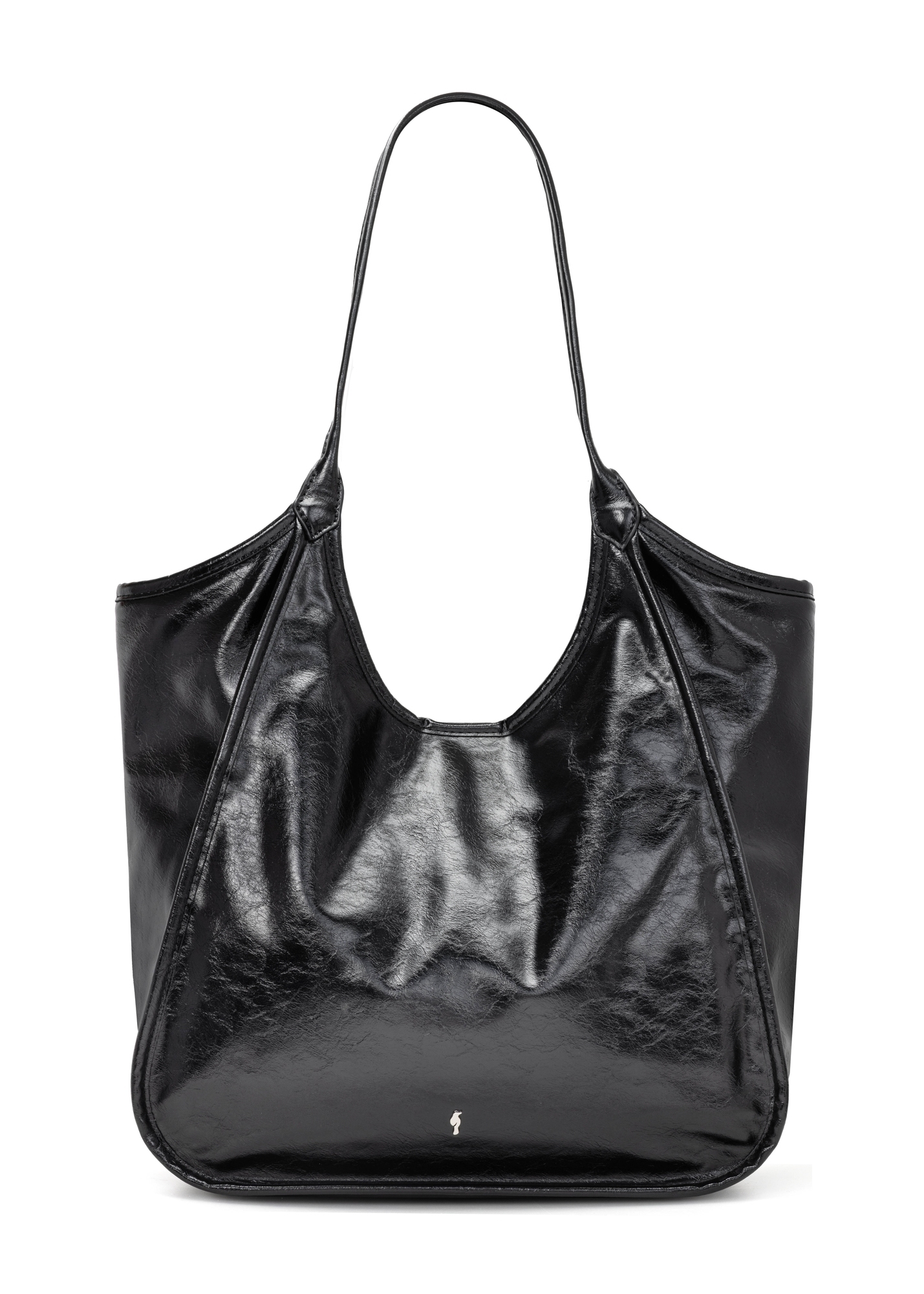 Čierna dámska kabelka shopper TOREC-1122-9F(W26)